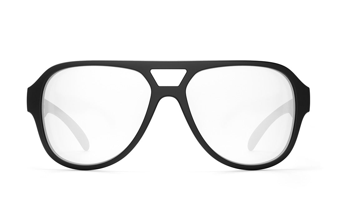 Heat Wave Visual Supercat clear lenses.