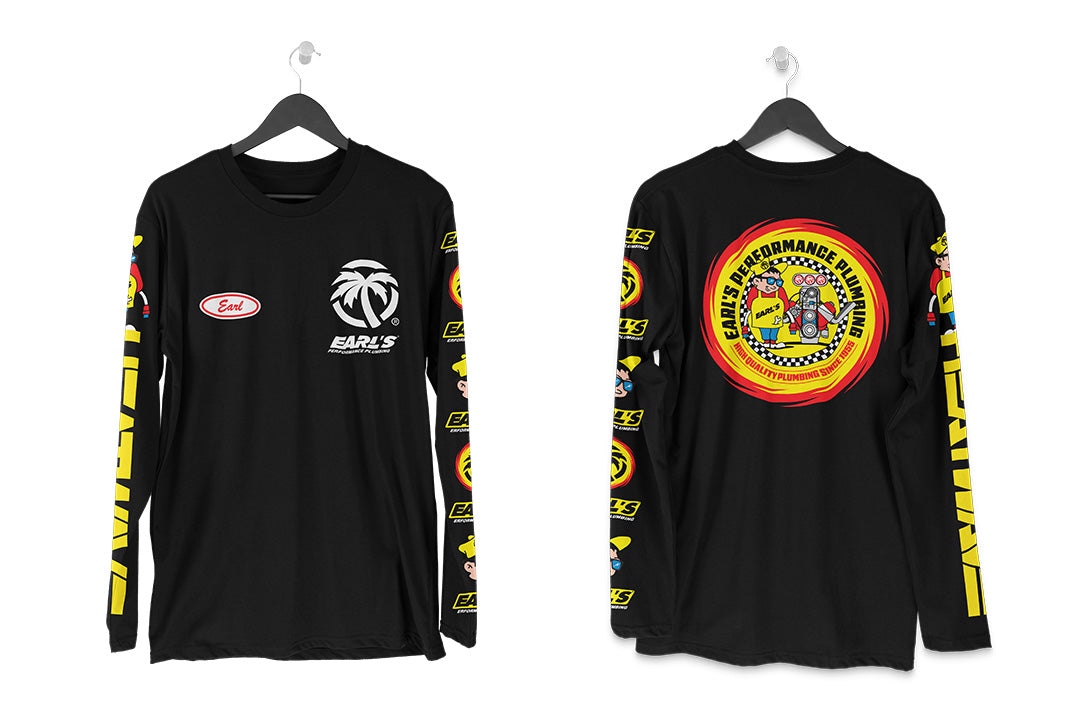 Earl's x Heat Wave Visual Long Sleeve. 