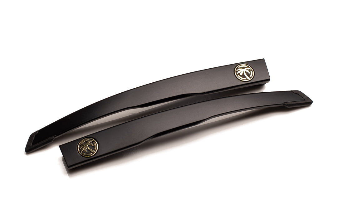 Heat Wave Visual Future Tech and Vector Replacement Arms with gold emblem.