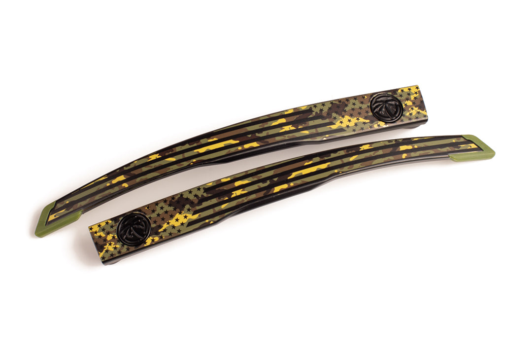 Heat Wave Visual Future Tech and Vector Replacement Arms with camocom print.