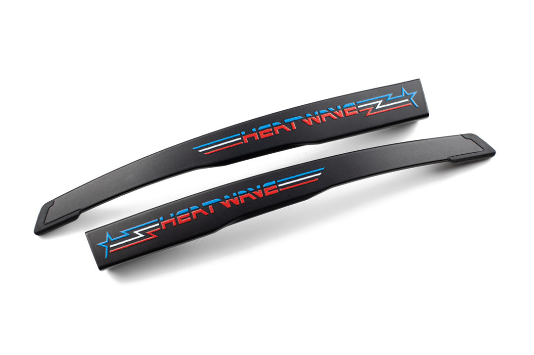 Heat Wave Visual Future Tech and Vector Replacement Arms with speed star print.